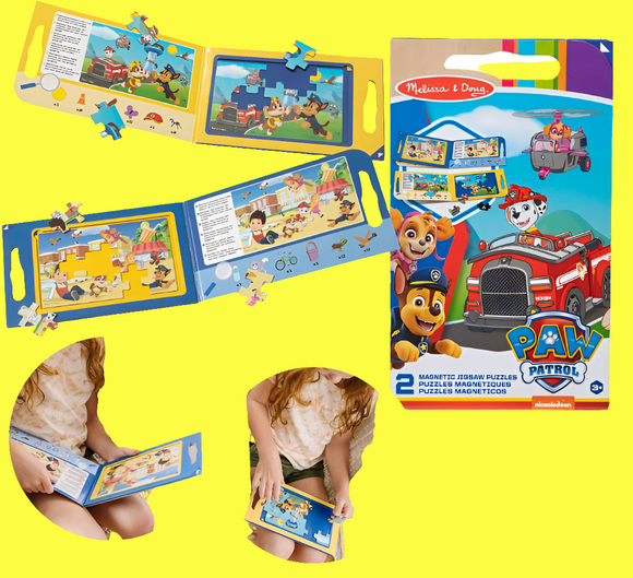 Paw Patrol Libro Magnético De Rompecabezas Melissa & Doug