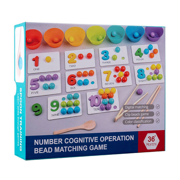 Number Cognitive Operation Bead Matching