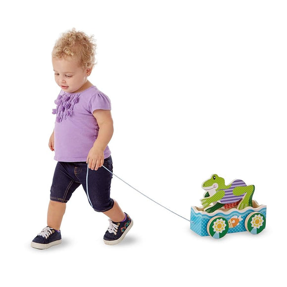 Frogs puil toy