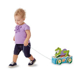 Frogs puil toy