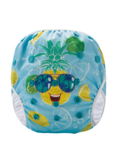 PAÑAL DE ALBERCA PIÑA - PINEAPPLE CLOTH DIAPER