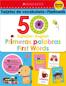 FLASH CARDS - INGLES ESPAÑOL PRIMERAS PALABRAS